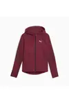 Puma EVOSTRIPE Full-Zip Hoodie Kırmızı Kadın Fermuarlı Hoodie