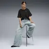 Puma ESS ELEVATED Tee Siyah Kadın Tişört