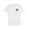 Puma MEN"S GRAPHIC EMBLEM TEE Beyaz Erkek T-Shirt