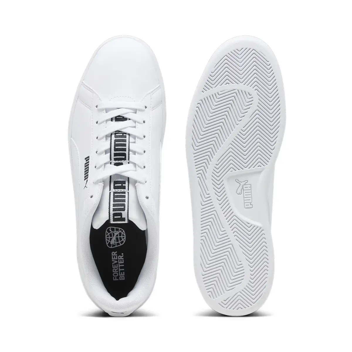 Puma Smash 3.0 Logobsession Beyaz Unisex Günlük Spor Ayakkabı