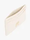 Tommy Hilfiger TH LOGOTAPE CC HOLDE, AA8 Krem Kadın Cüzdan