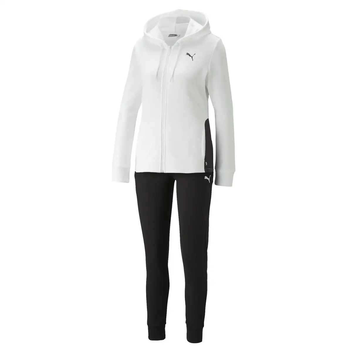 Puma Classic Hooded Tracksuit TR cl Beyaz Kadın Eşofman Takımı