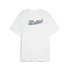 Puma DOWNTOWN Relaxed Graphic Tee Beyaz Erkek Tişört