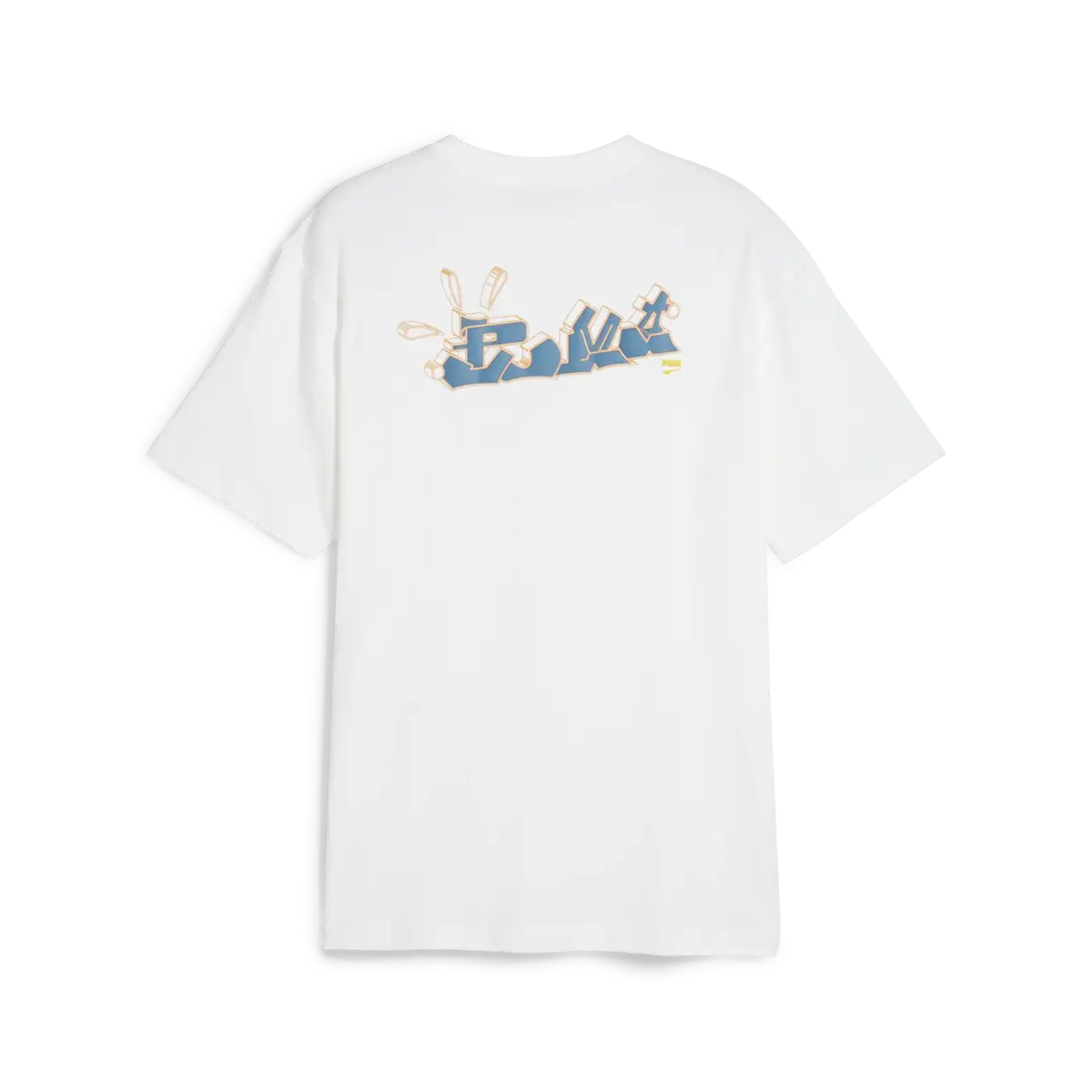 Puma DOWNTOWN Relaxed Graphic Tee Beyaz Erkek Tişört