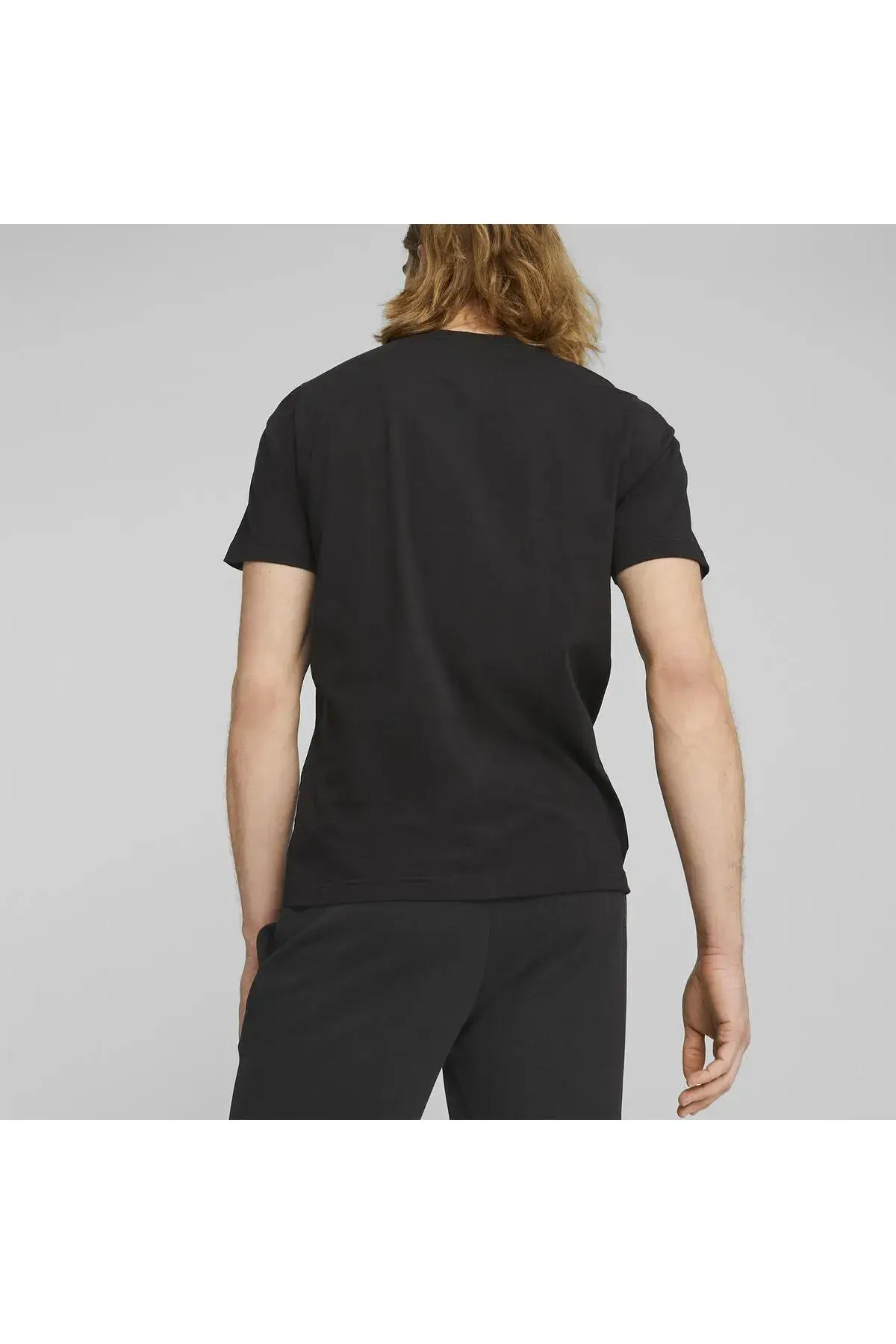 Puma SQUAD Graphic Tee Siyah Erkek T-Shirt