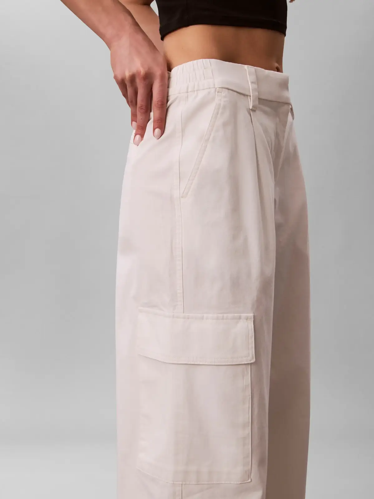 COTTON EWAIST CARGO, YAS, XXS