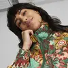 Puma X Lıberty Aop Jacket Prıstıne-Aop Yeşil Kadın Sweatshirt