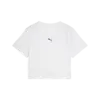 PUMA TAD ESSENTIAL W Baby Tee Beyaz Kadın Crop