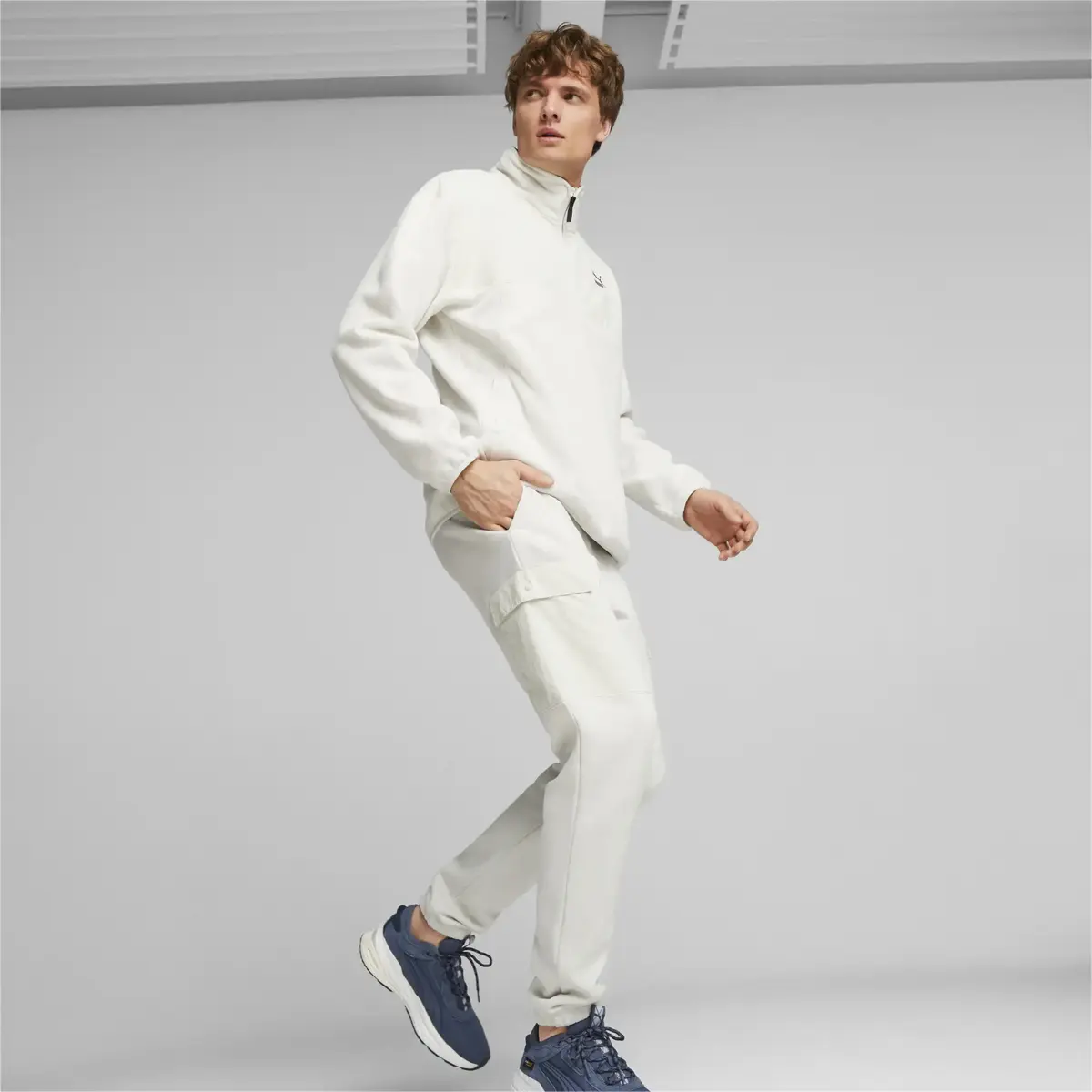 Puma CLASSICS UTILITY Cargo Beyaz Erkek Pantolon