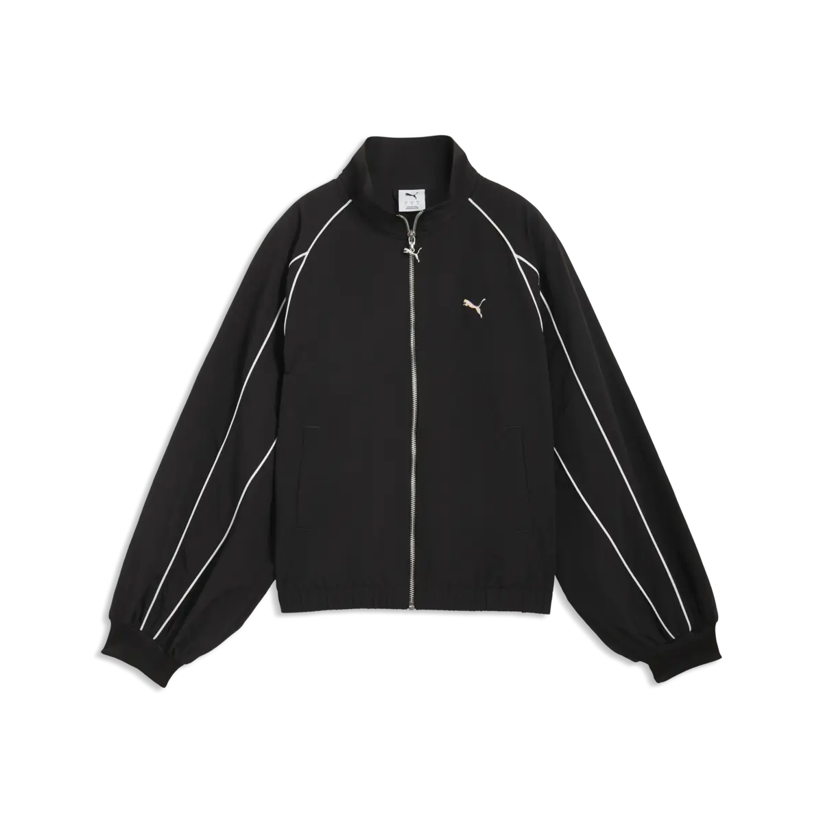 PUMA T7 Balloon Sleeve Jacket WV Siyah Kadın Ceket