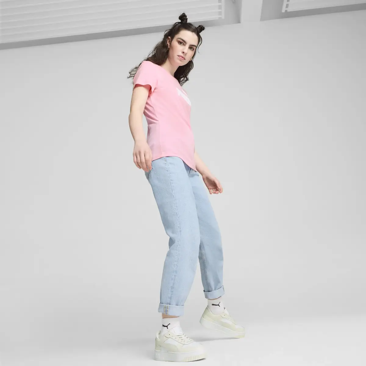 Puma Carina Street Beyaz Kadın Günlük Spor Ayakkabı