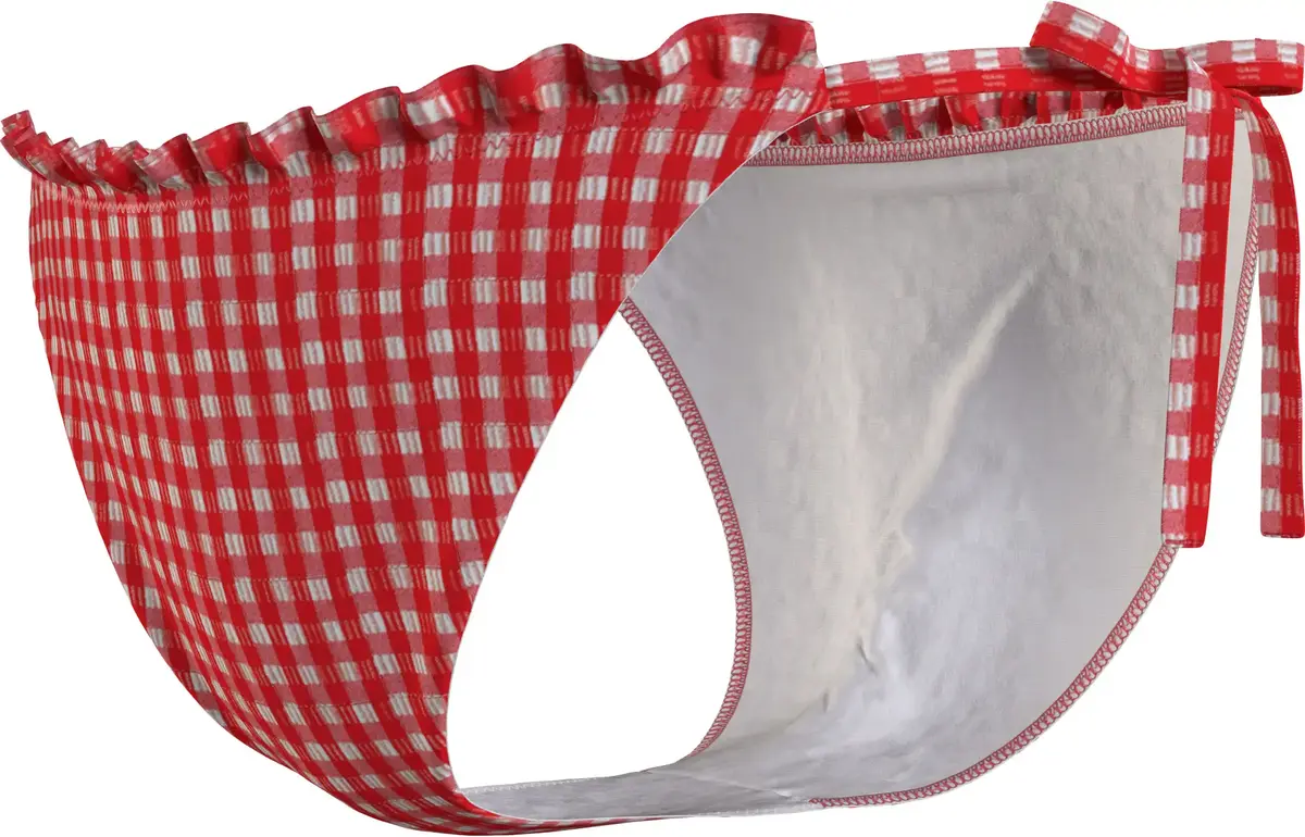 Tommy Hilfiger STRING SIDE TIE CHEE Kadın Kırmızı Bikini Altı