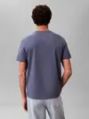 Calvin Klein SS BADGE 30S JERSEY, XL7 Mavi Erkek T-Shirt