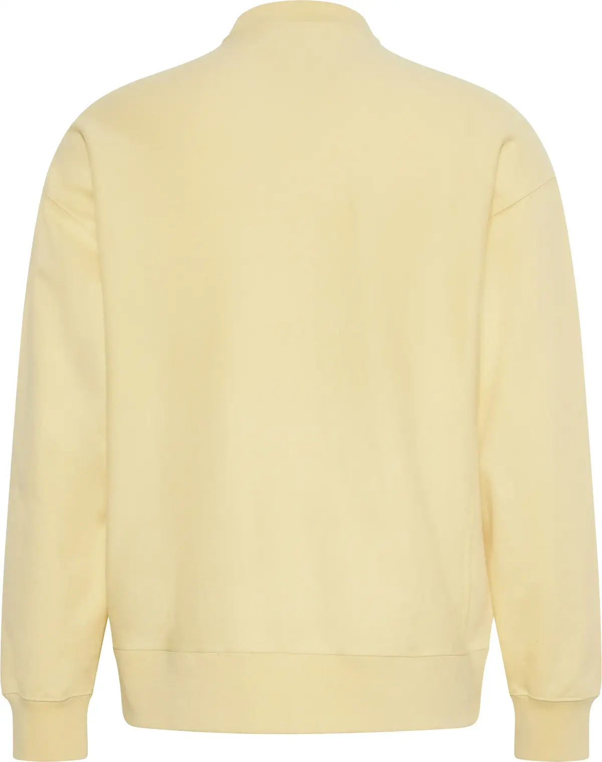 Calvin Klein PREMIUM TERRY MONOGRAM CN SWEATS Sarı Erkek Sweatshirt