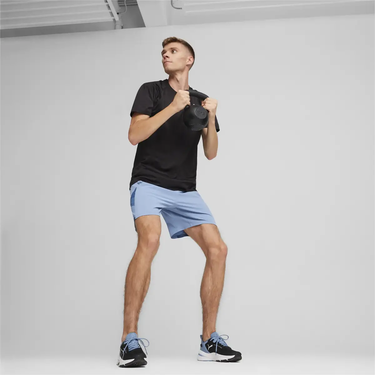 Puma PWRFrame TR 3 Siyah-Mavi Erkek Yürüyüş ve Koşu Ayakkabısı