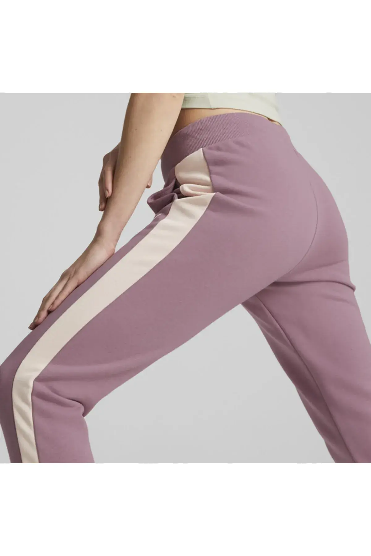 Puma Iconic T7 Track Pants Tr Cl (S) Mor Kadın Eşofman Altı
