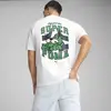 PUMA GRAPHICS Super Puma Tee Beyaz Erkek T-Shirt