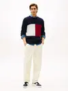 Tommy Hilfiger TH COURT CRAFT LTH M, DW5 Siyah Erkek Günlük Spor Ayakkabı