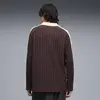 PUMA T7 Relaxed Long Sleeve Polo Kahverengi Erkek Polo