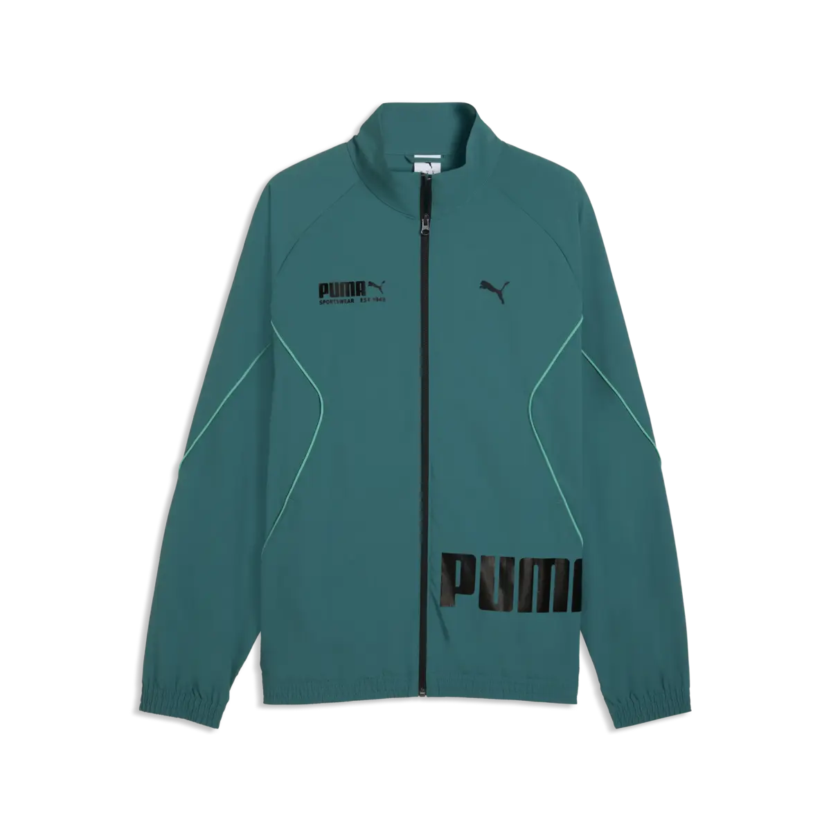PUMA SPORT Relaxed Woven Track Jacket Em Yeşil Erkek Ceket