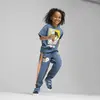 Puma X PLAYMOBIL Graphic Tee Mavi Erkek T-Shirt & Polo