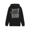 Puma GRAPHICS Hotel Hoodie Siyah Erkek Hoodie