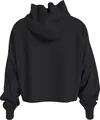 Calvin Klein GLOSSY MONOGRAM HOOD Kadın Siyah Hoodie