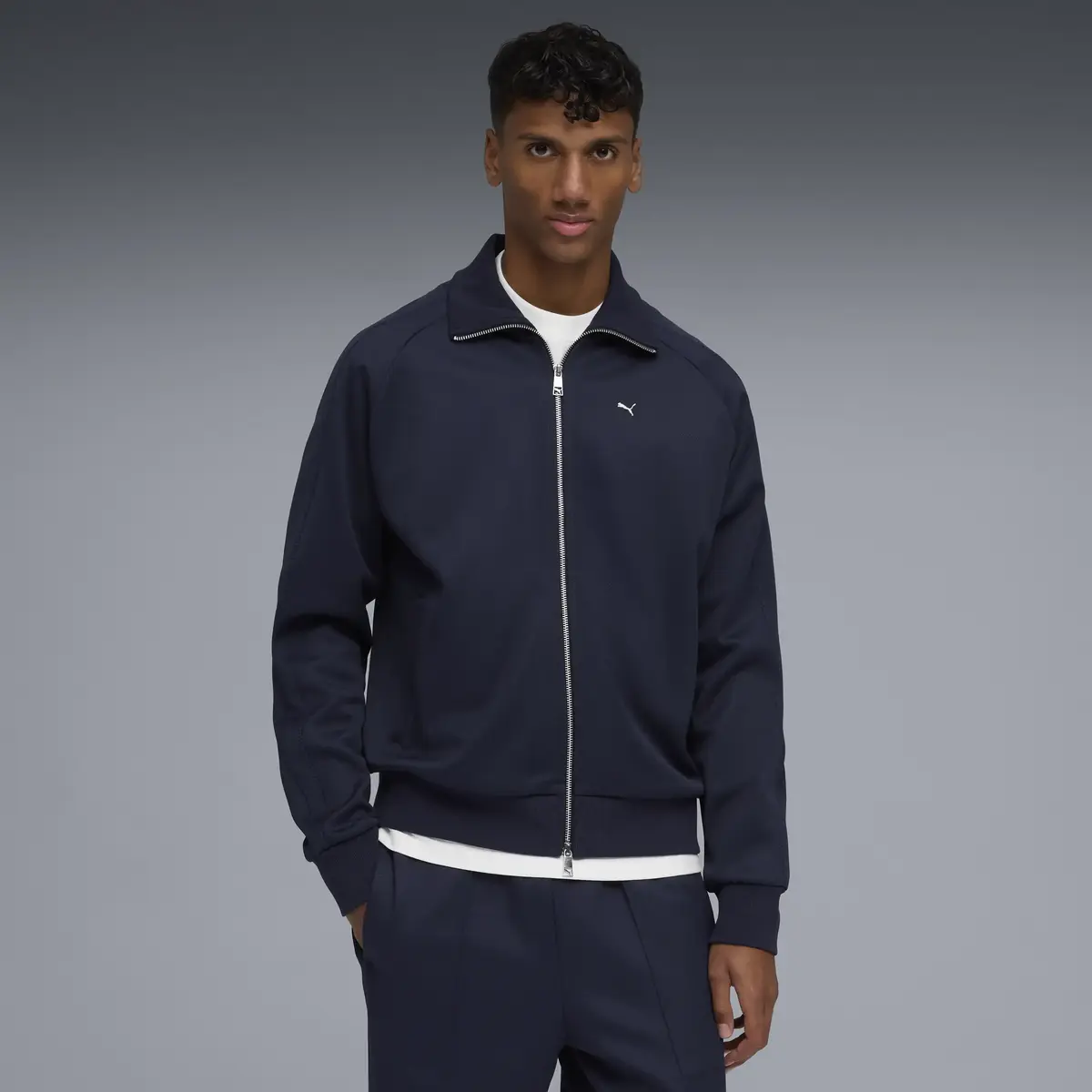 PUMA T7 Track Jacket M Lacivert Erkek Ceket
