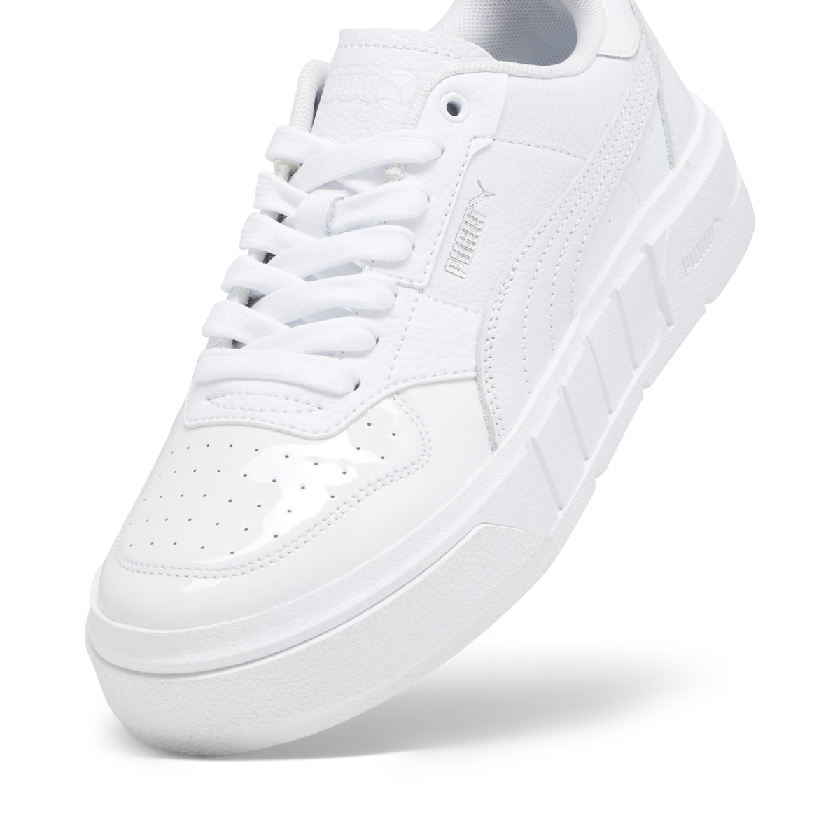 Puma PUMA Cali Court Patent Wns Beyaz Kadın Günlük Spor Ayakkabı
