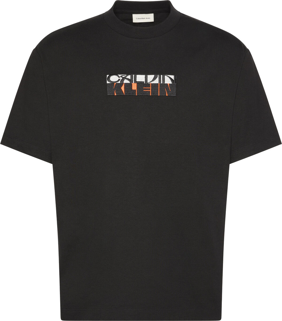 Calvin Klein SS 16S TC CALVIN KLEIN BLOCK GRA Siyah Erkek T-Shirt Calvin Klein SS 16S TC CALVIN KLEIN BLOCK GRA Siyah Erkek T-Shirt