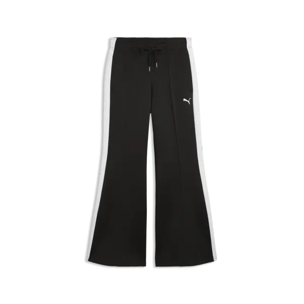 PUMA T7 Relaxed Flared Pants Siyah Kadın Eşofman Altı