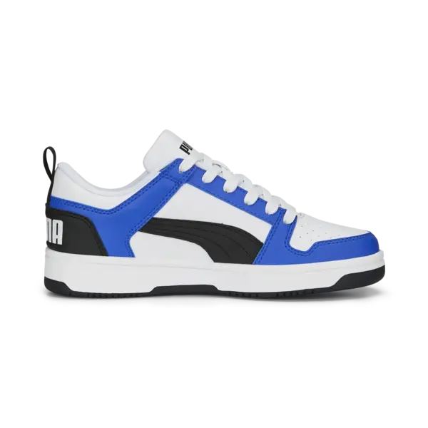 Puma Rebound Layup Lo SL Jr Beyaz Çocuk Spor Ayakkabı