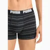 Puma PUMA HERITAGE STRIPE BOXER 2P black Siyah Erkek Boxer
