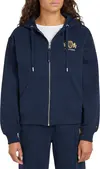 Tommy Hilfiger REG VARSITY ZIP HOOD, C1G Lacivert Kadın Sweatshirt