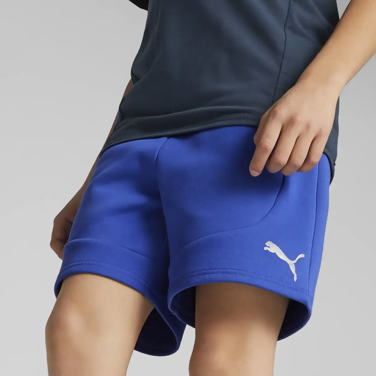 Puma EVOSTRIPE Shorts 8 Mavi Erkek Çocuk Şort