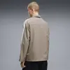 PUMA T7 Relaxed Woven Overshirt Bej Erkek Gömlek