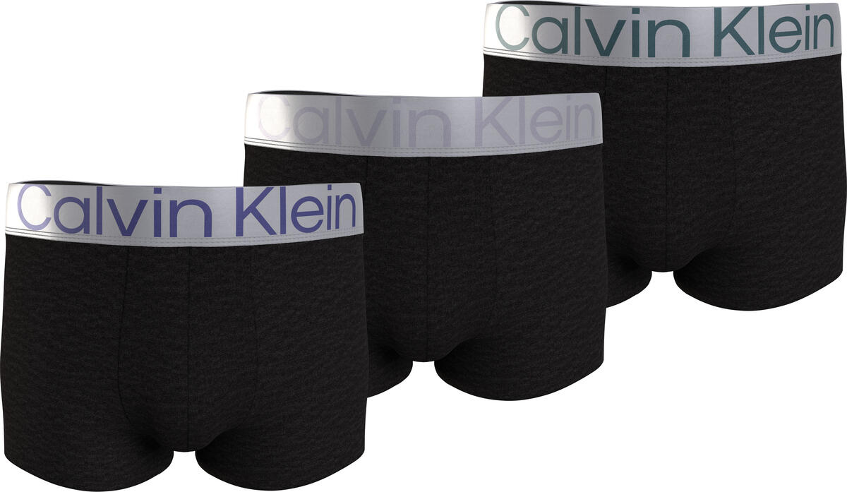 Calvin Klein TRUNK 3PK Erkek Siyah Boxer Set