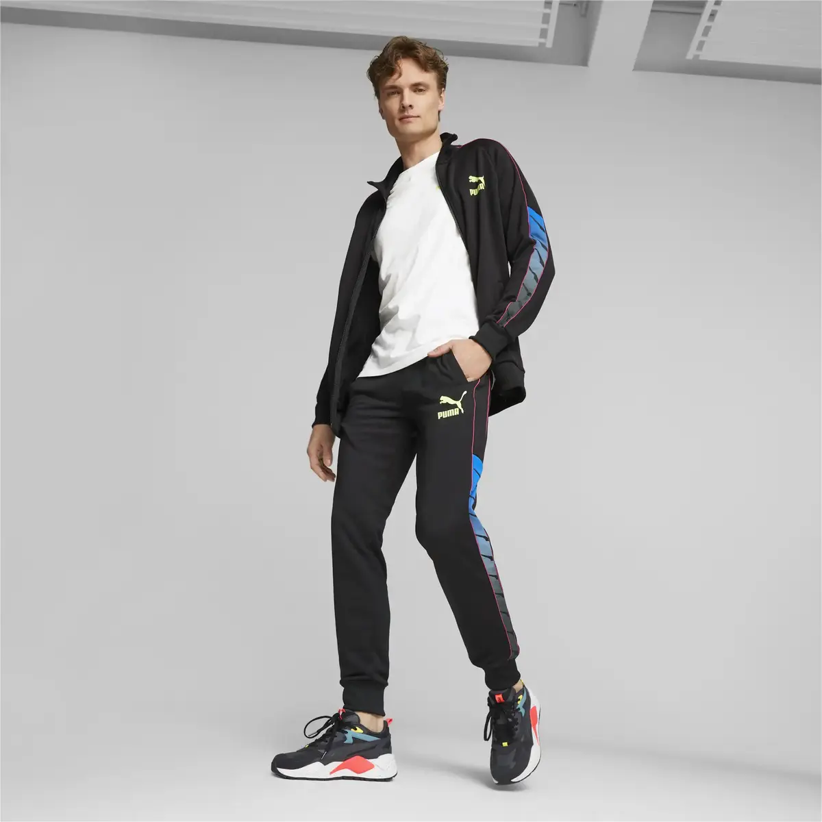 Puma RS-X Efekt Speckle Siyah Unisex Günlük Spor Ayakkabı