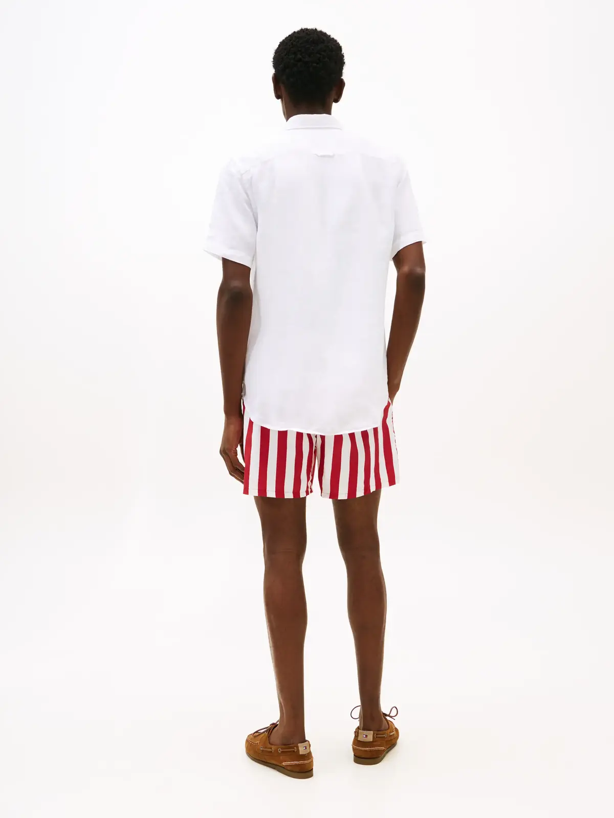 Tommy Hilfiger PIGMENT DYED LINEN R, YCF Beyaz Erkek Gömlek