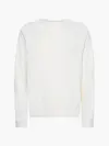 Calvin Klein SOFT MODAL COMFORT S Erkek Krem Sweatshirt