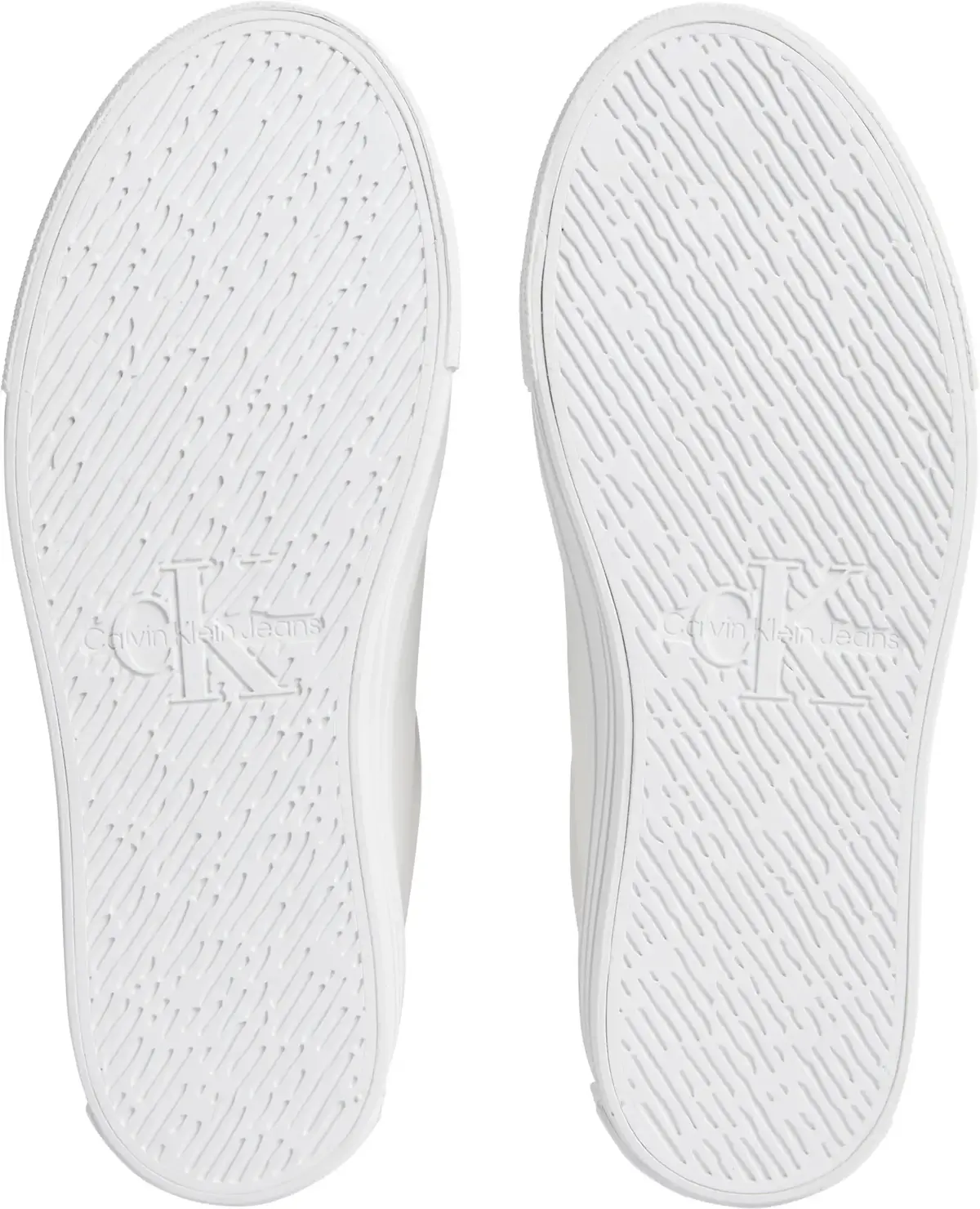 Calvin Klein BOLD VULC FLATF LOW, 0K6 Beyaz Kadın Spor Ayakkabı & Sneaker