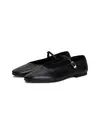 Tommy Hilfiger SMOOTH LEATHER MARYJ Kadın Siyah Babet