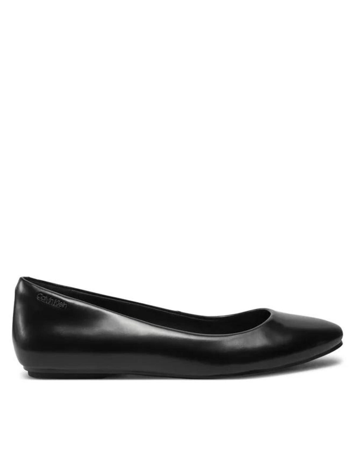 Calvin Klein CUPSOLE LACE UP HF P, BEH Siyah Kadın Babet Ayakkabı