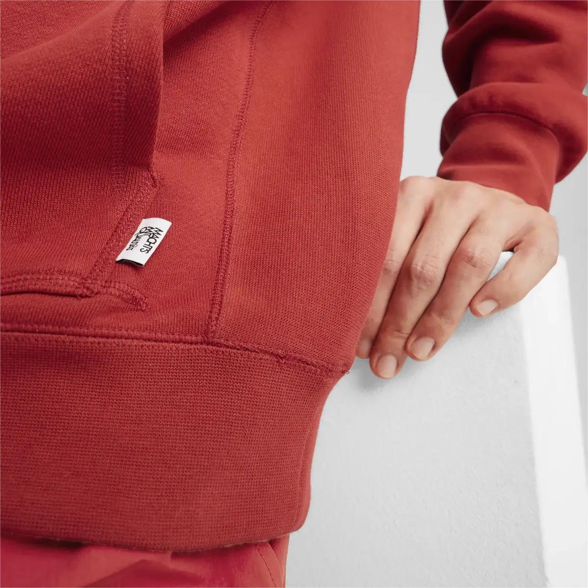 Puma MMQ Hoodie Kırmızı Erkek Sweatshirt