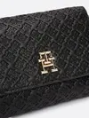 Tommy Hilfiger TH ETERNITY TRIFOLD Kadın Siyah Cüzdan