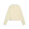 PUMA PUMA CLASS Longsleeve Polo Krem Kadın T-Shirt & Polo