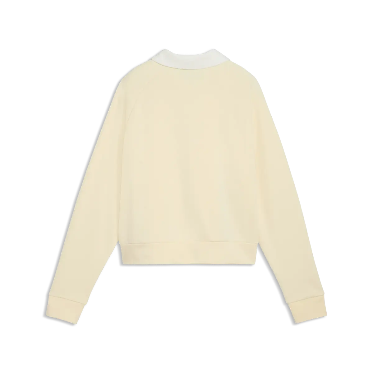 PUMA PUMA CLASS Longsleeve Polo Krem Kadın T-Shirt & Polo