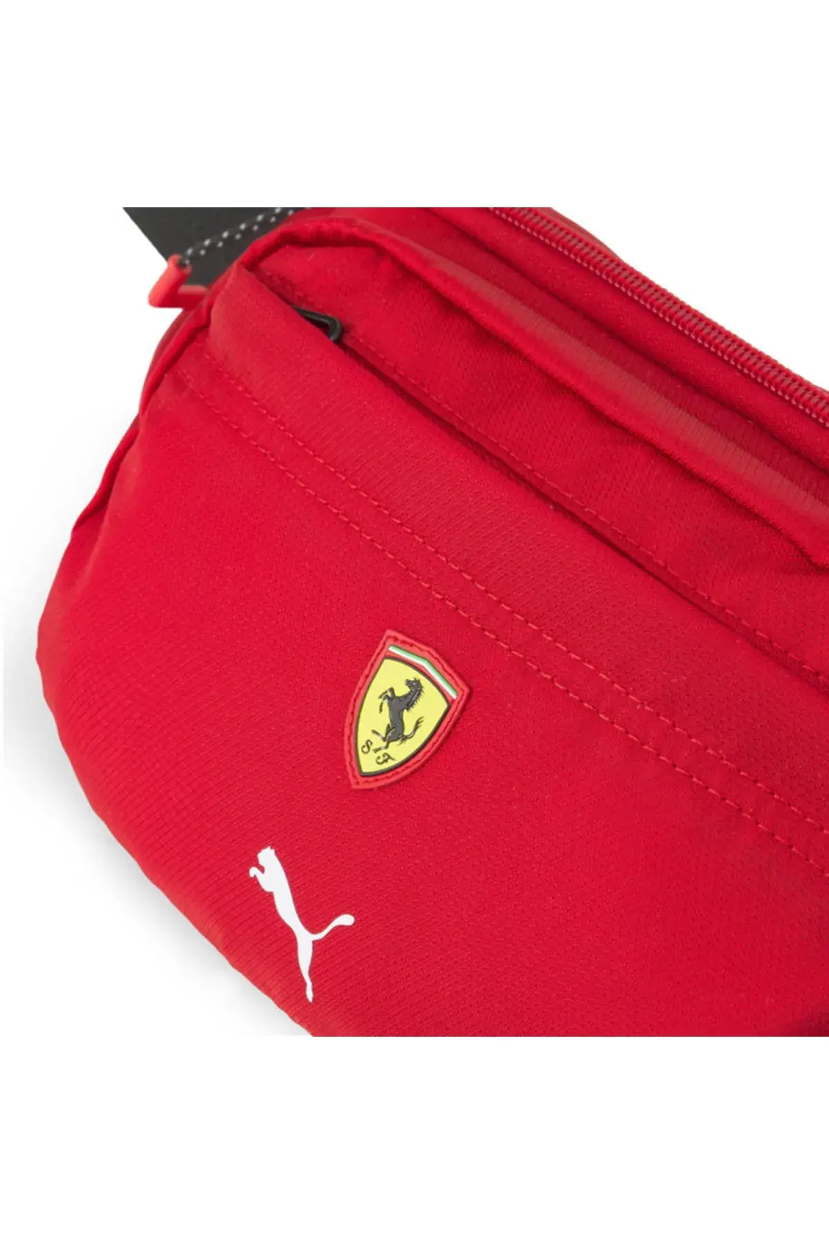 Puma Ferrari Sptwr Race Waist Bag Kırmızı Unisex Bel Çantası