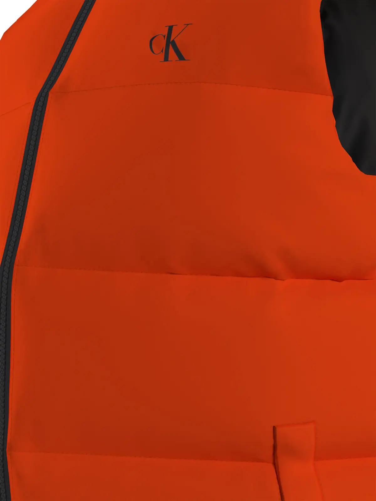 Calvin Klein ESS DOWN VEST Erkek Turuncu Yelek