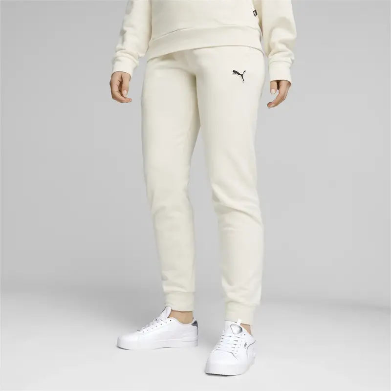 Puma BETTER ESSENTIALS Pants Bej Kadın Eşofman Altı